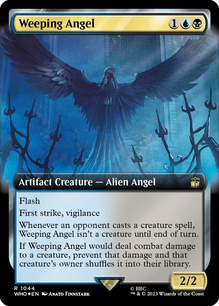 Weeping Angel (Extended Art) (Surge Foil) [Doctor Who] | Arkham Games and Comics