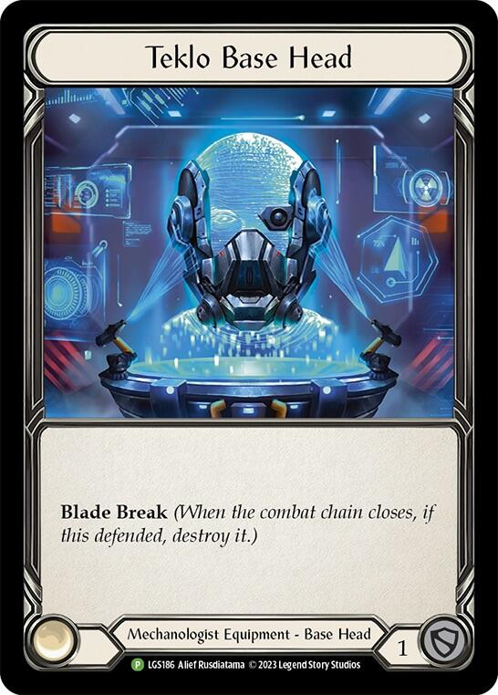 Teklo Base Head [LGS186] (Promo)  Cold Foil | Arkham Games and Comics