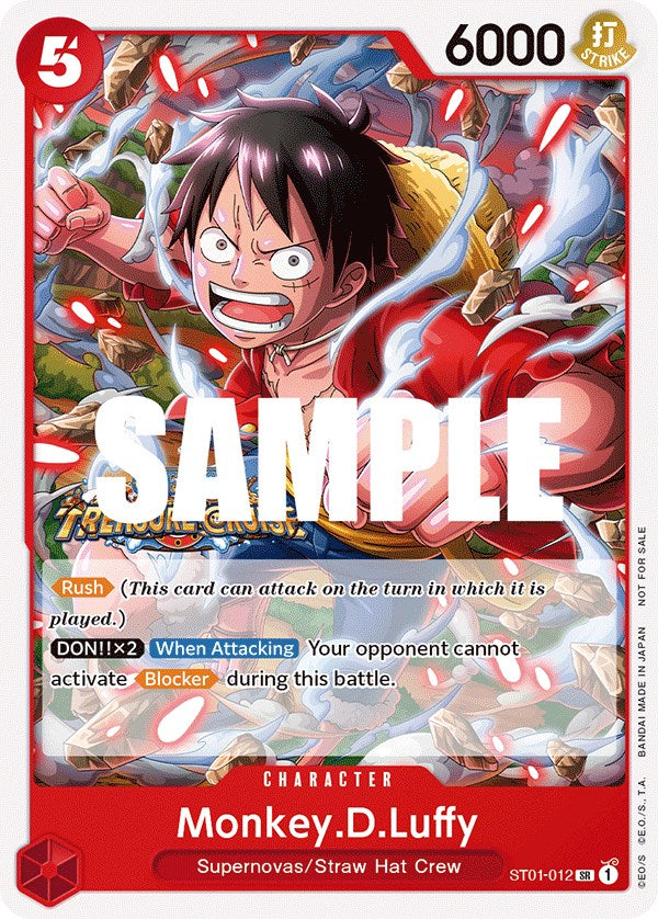 Monkey.D.Luffy (Tournament Pack Vol. 5) [One Piece Promotion Cards] | Arkham Games and Comics