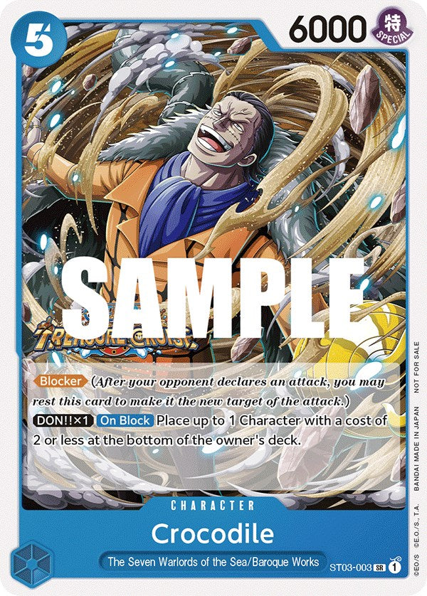 Crocodile (Tournament Pack Vol. 5) [One Piece Promotion Cards] | Arkham Games and Comics