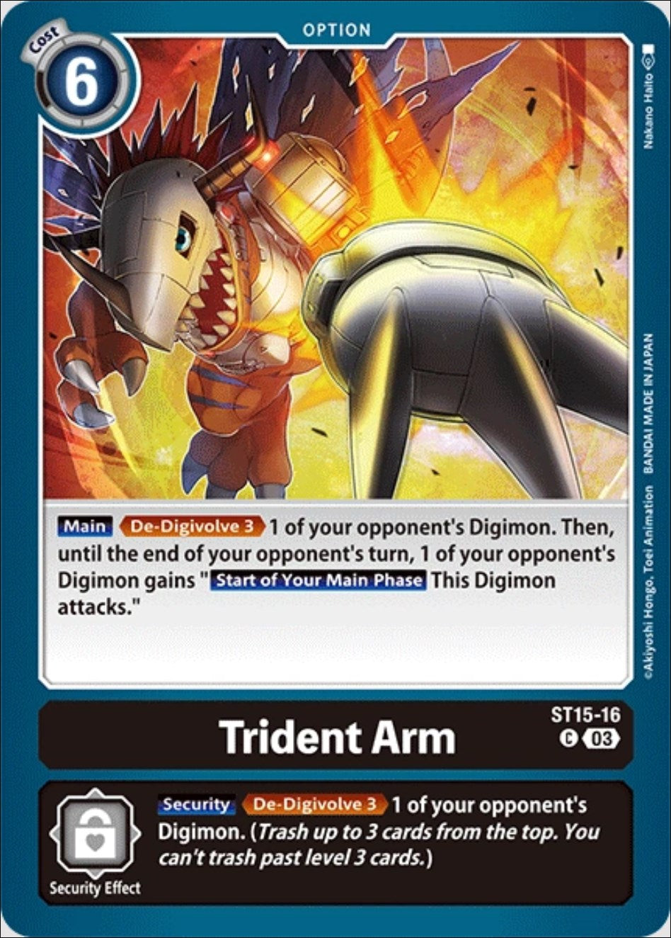 Trident Arm [ST15-16] [Starter Deck: Dragon of Courage] | Arkham Games and Comics