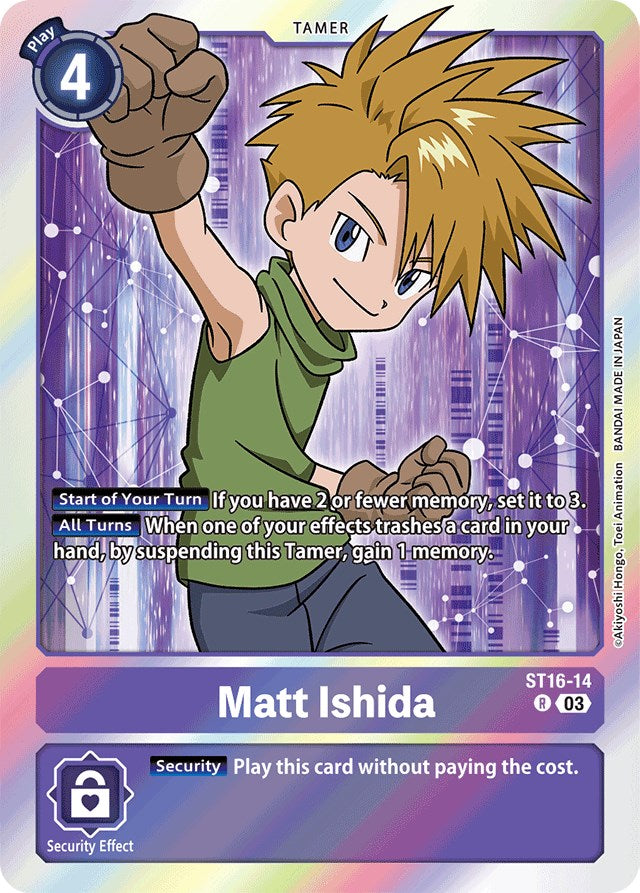 Matt Ishida [ST16-14] [Starter Deck: Wolf of Friendship] | Arkham Games and Comics