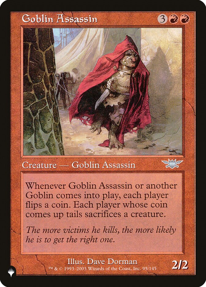 Goblin Assassin [The List] | Arkham Games and Comics