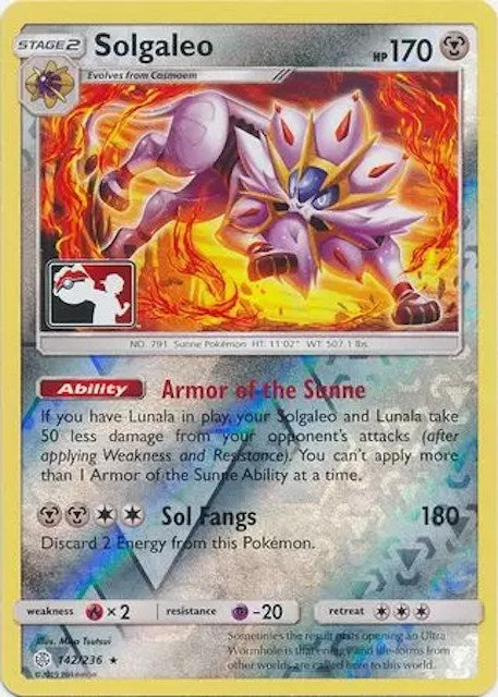 Solgaleo (142/236) [League & Championship Cards] | Arkham Games and Comics