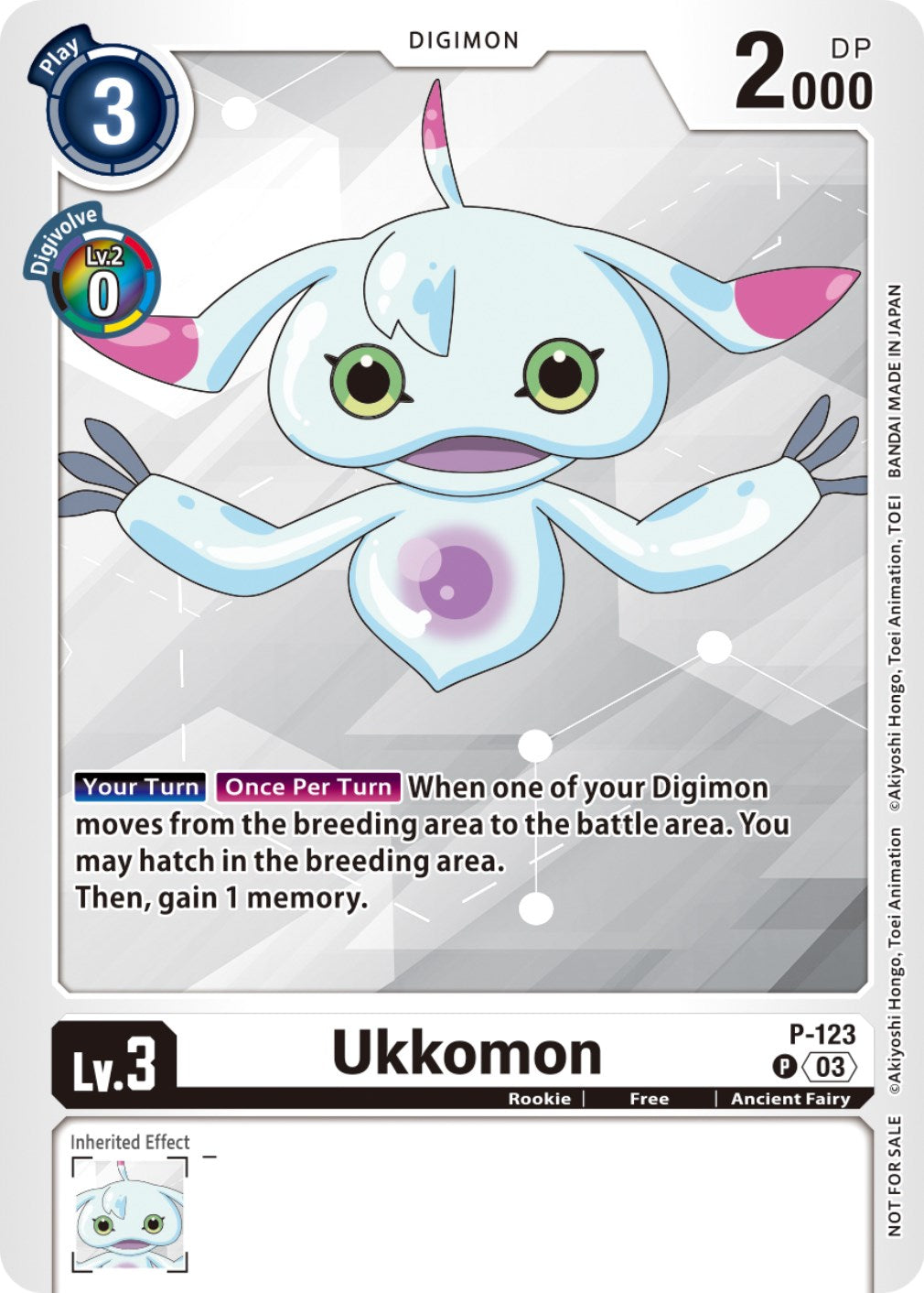 Ukkomon [P-123] (NYCC 2023 Demo Deck) [Promotional Cards] | Arkham Games and Comics