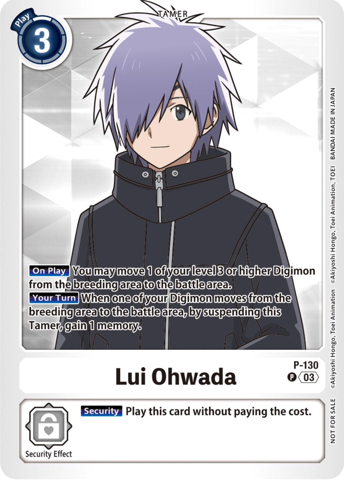 Lui Ohwada [P-130] (NYCC 2023 Demo Deck) [Promotional Cards] | Arkham Games and Comics