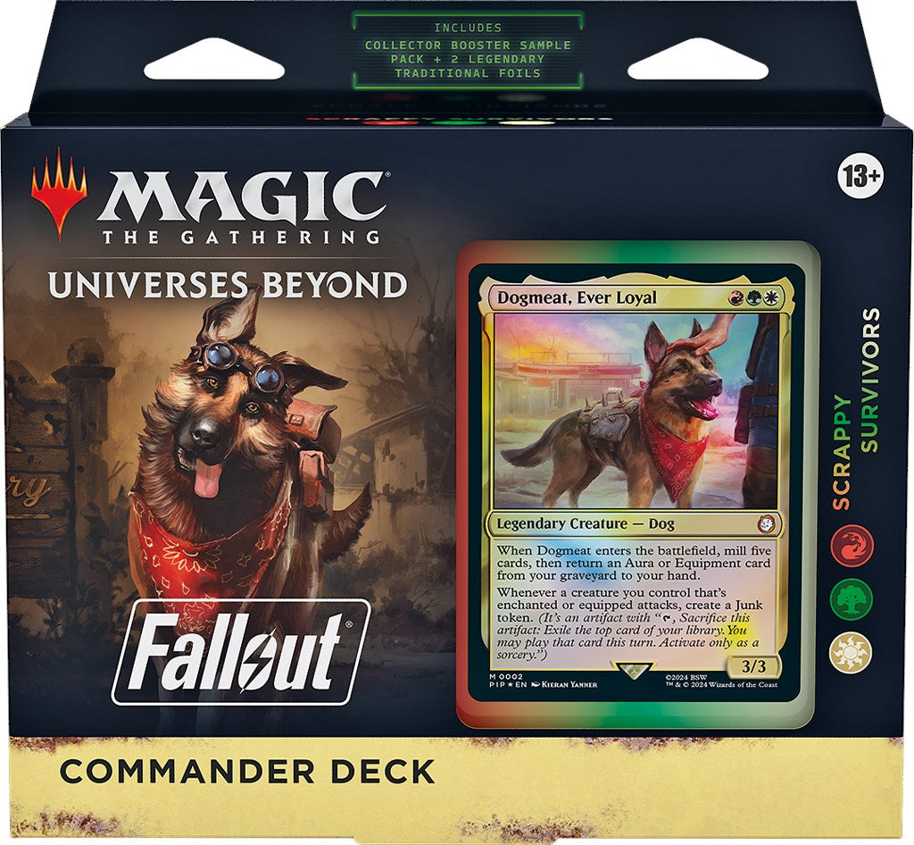 Fallout: Out of the Vault - Scrappy Survivors Commander Deck | Arkham Games and Comics