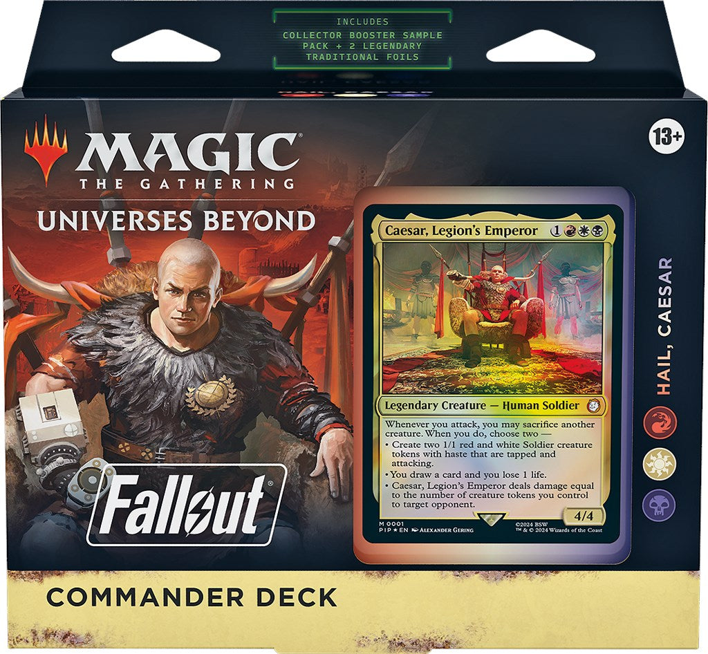 Fallout: Out of the Vault - Hail, Caesar Commander Deck | Arkham Games and Comics