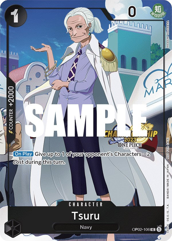 Tsuru (CS 2023 Event Pack) [One Piece Promotion Cards] | Arkham Games and Comics