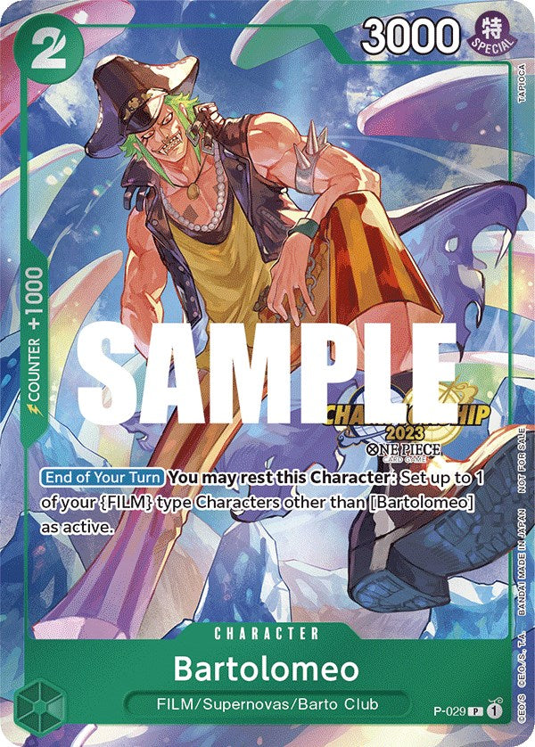 Bartolomeo (CS 2023 Event Pack) [One Piece Promotion Cards] | Arkham Games and Comics