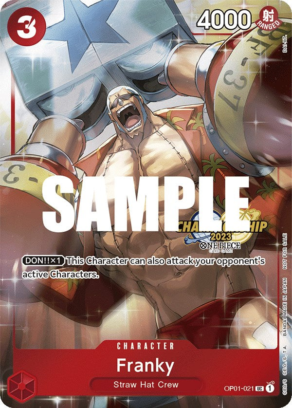 Franky (CS 2023 Celebration Pack) [One Piece Promotion Cards] | Arkham Games and Comics