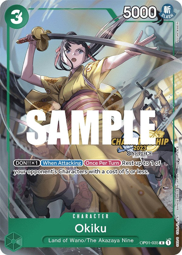 Okiku (CS 2023 Celebration Pack) [One Piece Promotion Cards] | Arkham Games and Comics