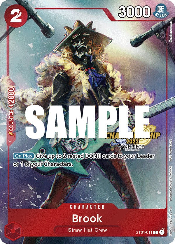 Brook (CS 2023 Celebration Pack) [One Piece Promotion Cards] | Arkham Games and Comics