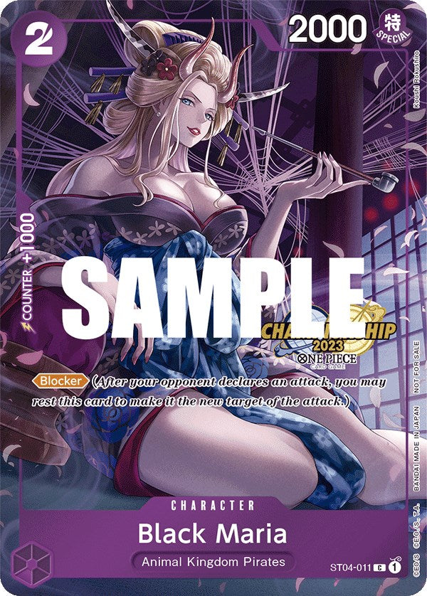 Black Maria (CS 2023 Celebration Pack) [One Piece Promotion Cards] | Arkham Games and Comics