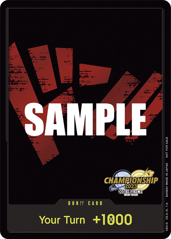 DON!! Card (CS 2023 Celebration Pack) [One Piece Promotion Cards] | Arkham Games and Comics