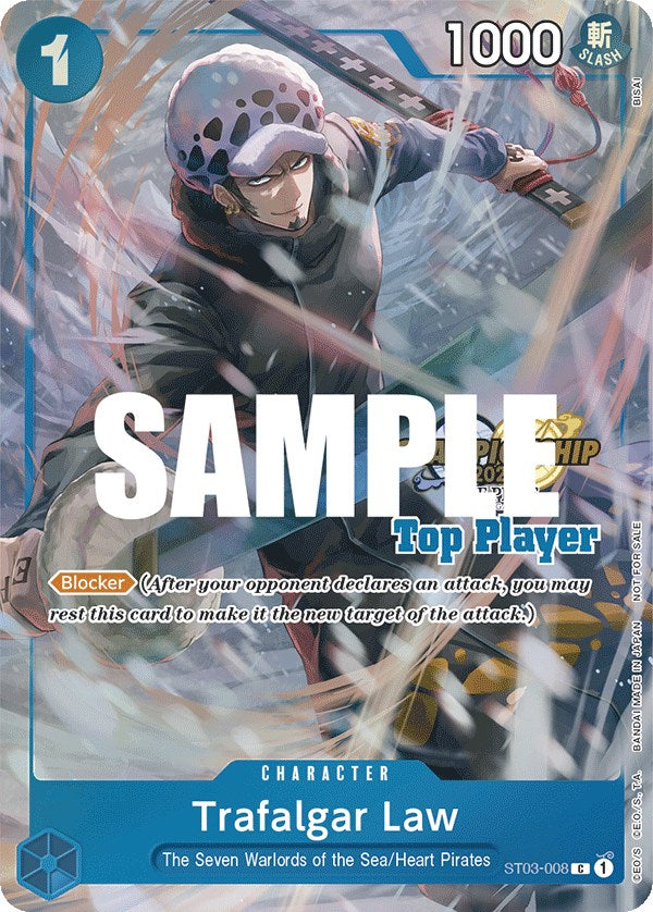 Trafalgar Law (CS 2023 Top Players Pack) [One Piece Promotion Cards] | Arkham Games and Comics