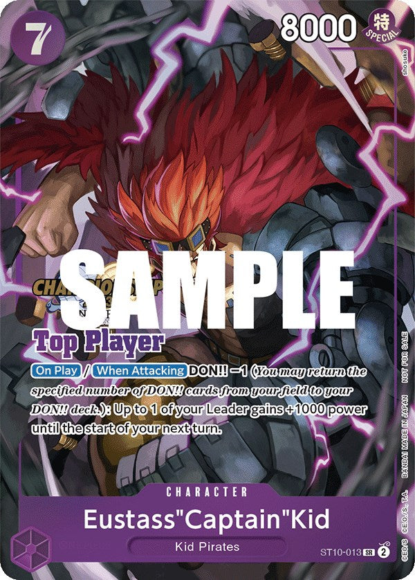 Eustass"Captain"Kid (CS 2023 Top Players Pack) [One Piece Promotion Cards] | Arkham Games and Comics