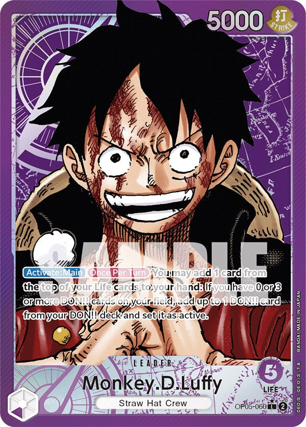 Monkey.D.Luffy (Alternate Art) [Awakening of the New Era] | Arkham Games and Comics