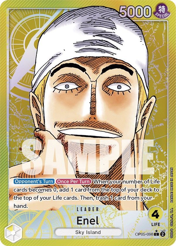 Enel (Alternate Art) [Awakening of the New Era] | Arkham Games and Comics