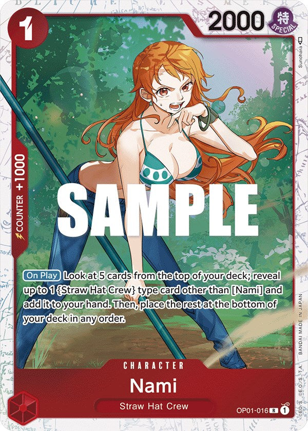 Nami (OP01-016) (Ultra Deck: The Three Captains) [One Piece Promotion Cards] | Arkham Games and Comics