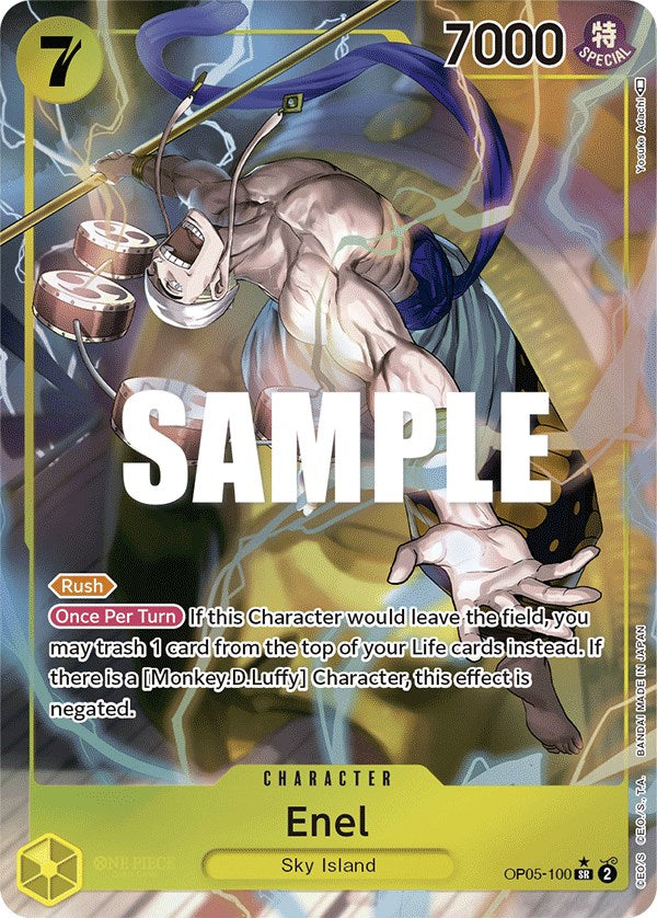 Enel (Alternate Art) [Awakening of the New Era] | Arkham Games and Comics