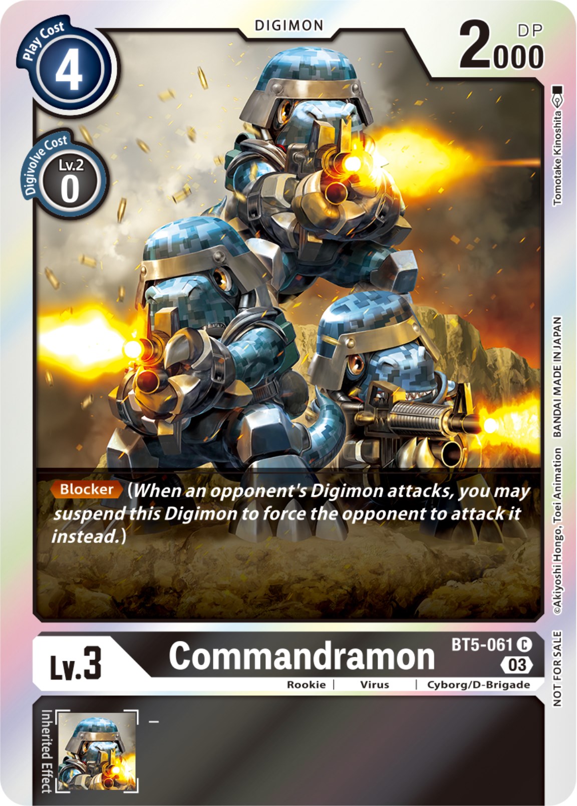 Commandramon [BT5-061] (Winner Pack -Blast Ace-) [Battle of Omni Promos] | Arkham Games and Comics