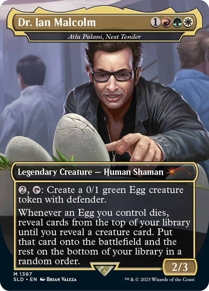 Dr. Ian Malcolm - Atla Palani, Nest Tender [Secret Lair Drop Series] | Arkham Games and Comics