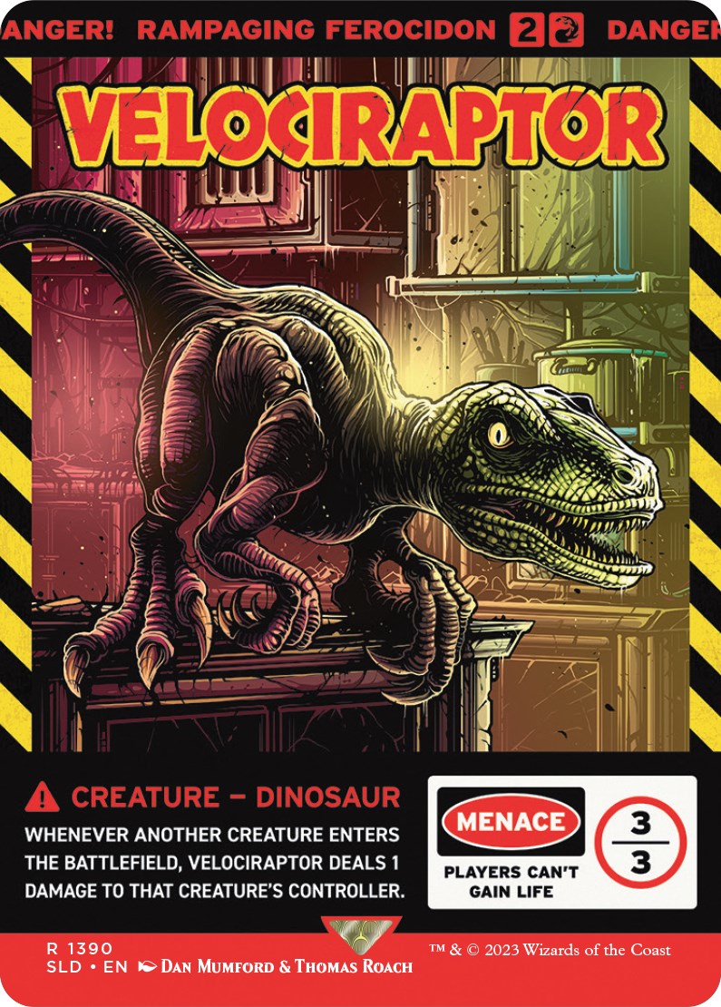 Velociraptor - Rampaging Ferocidon [Secret Lair Drop Series] | Arkham Games and Comics