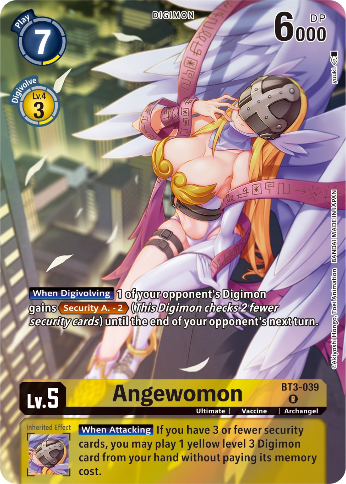 Angewomon [BT3-039] (Gift Box 2023) [Release Special Booster Promos] | Arkham Games and Comics