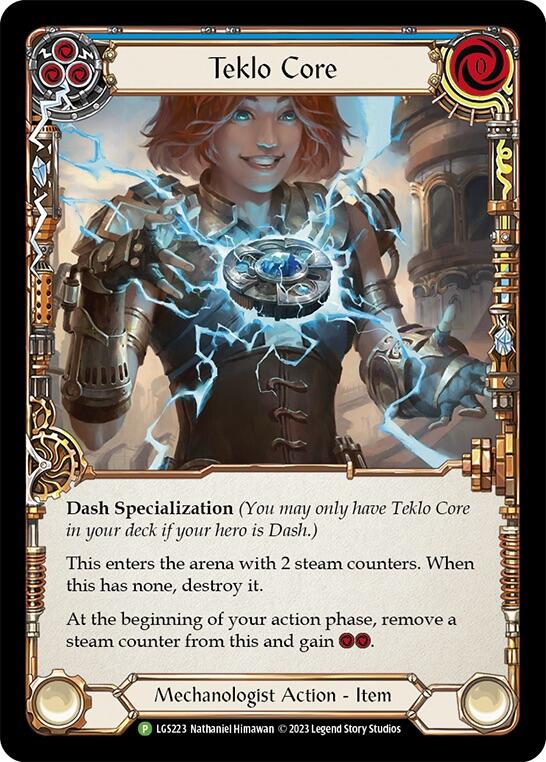 Teklo Core [LGS223] (Promo)  Cold Foil | Arkham Games and Comics