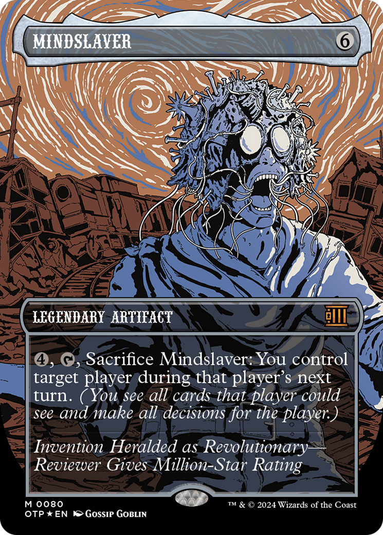 Mindslaver (Textured Foil) [Outlaws of Thunder Junction: Breaking News] | Arkham Games and Comics