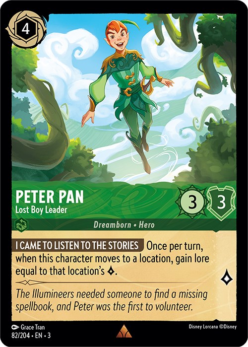 Peter Pan - Lost Boy Leader (82/204) [Into the Inklands] | Arkham Games and Comics