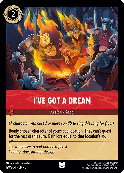 I've Got a Dream (129/204) [Into the Inklands] | Arkham Games and Comics