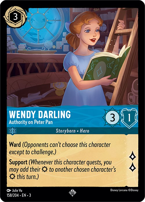 Wendy Darling - Authority on Peter Pan (158/204) [Into the Inklands] | Arkham Games and Comics