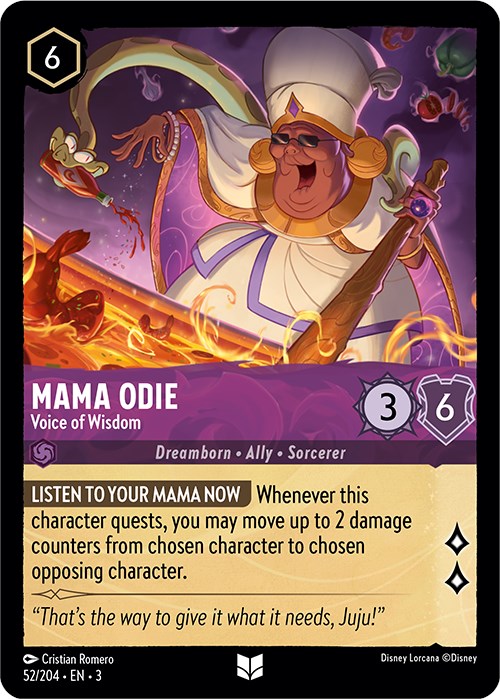 Mama Odie - Voice of Wisdom (52/204) [Into the Inklands] | Arkham Games and Comics