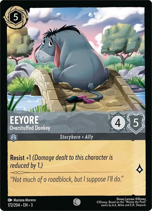 Eeyore - Overstuffed Donkey (172/204) [Into the Inklands] | Arkham Games and Comics