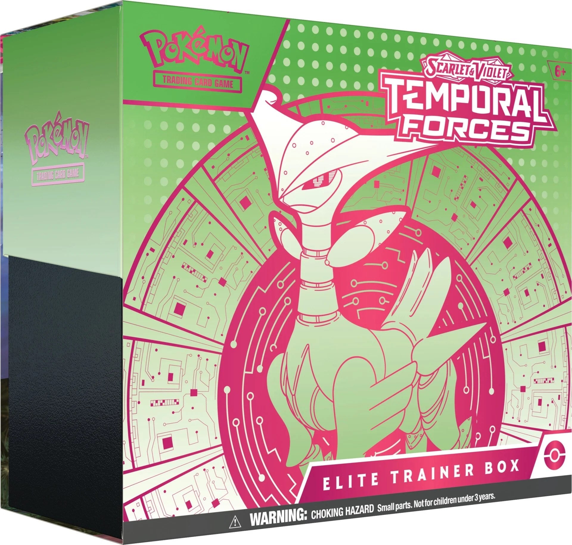 Scarlet & Violet: Temporal Forces - Elite Trainer Box (Iron Leaves) | Arkham Games and Comics