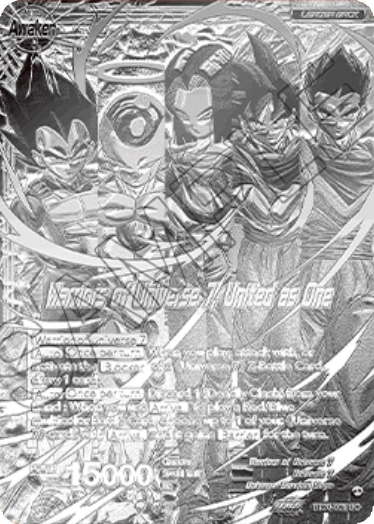 Android 17 // Warriors of Universe 7, United as One (2023 Championship Finals Top 16) (Silver Metal Foil) (BT20-001) [Tournament Promotion Cards] | Arkham Games and Comics