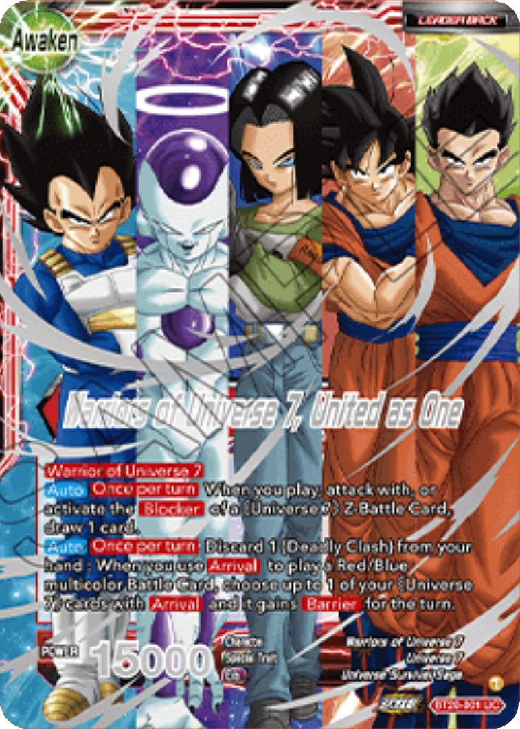 Android 17 // Warriors of Universe 7, United as One (2023 Championship Finals Top 16) (BT20-001) [Tournament Promotion Cards] | Arkham Games and Comics