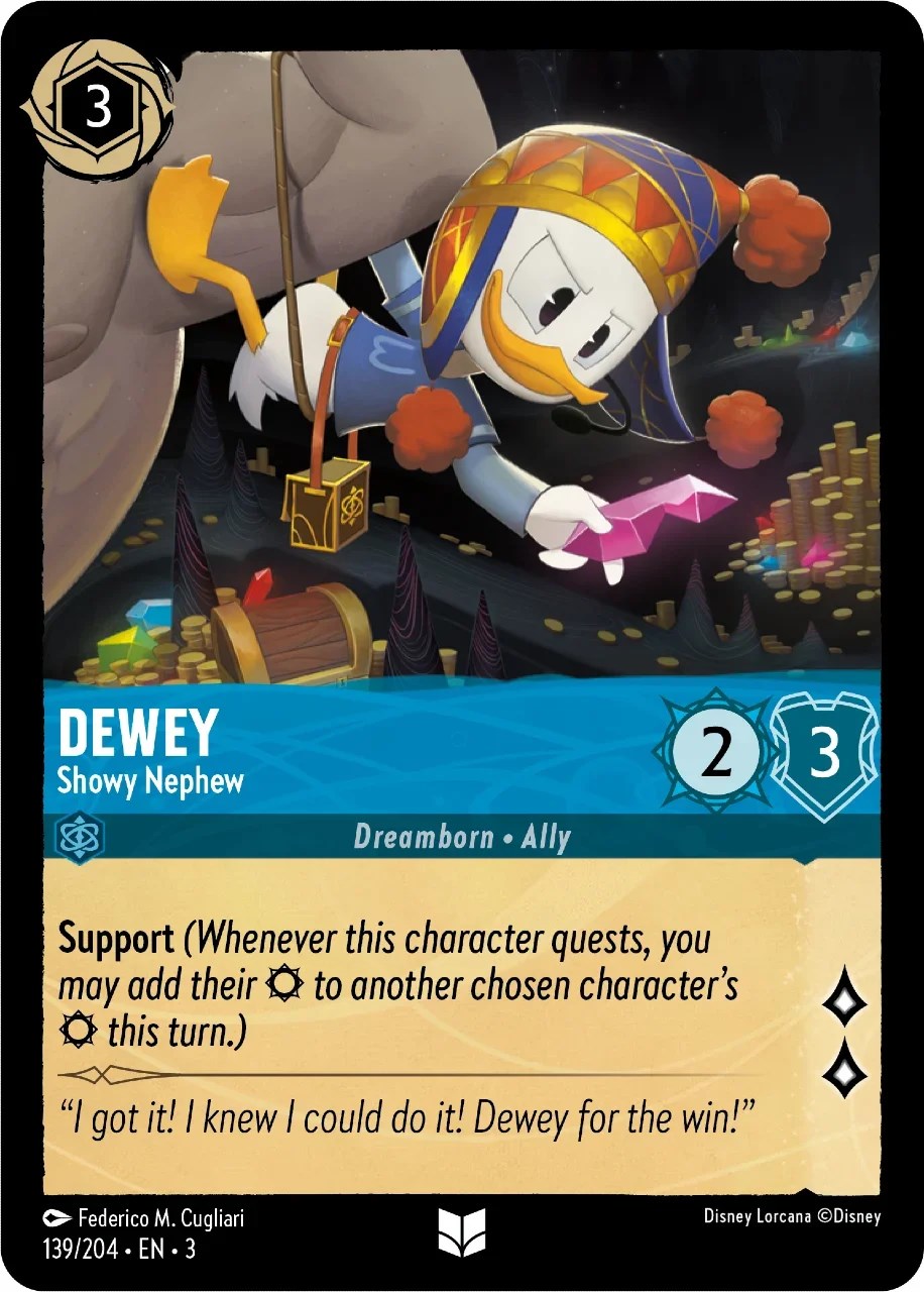 Dewey - Showy Nephew (139/204) [Into the Inklands] | Arkham Games and Comics