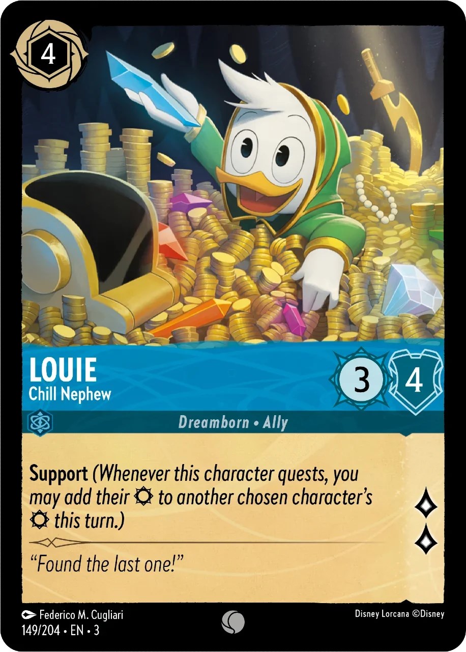 Louie - Chill Nephew (149/204) [Into the Inklands] | Arkham Games and Comics
