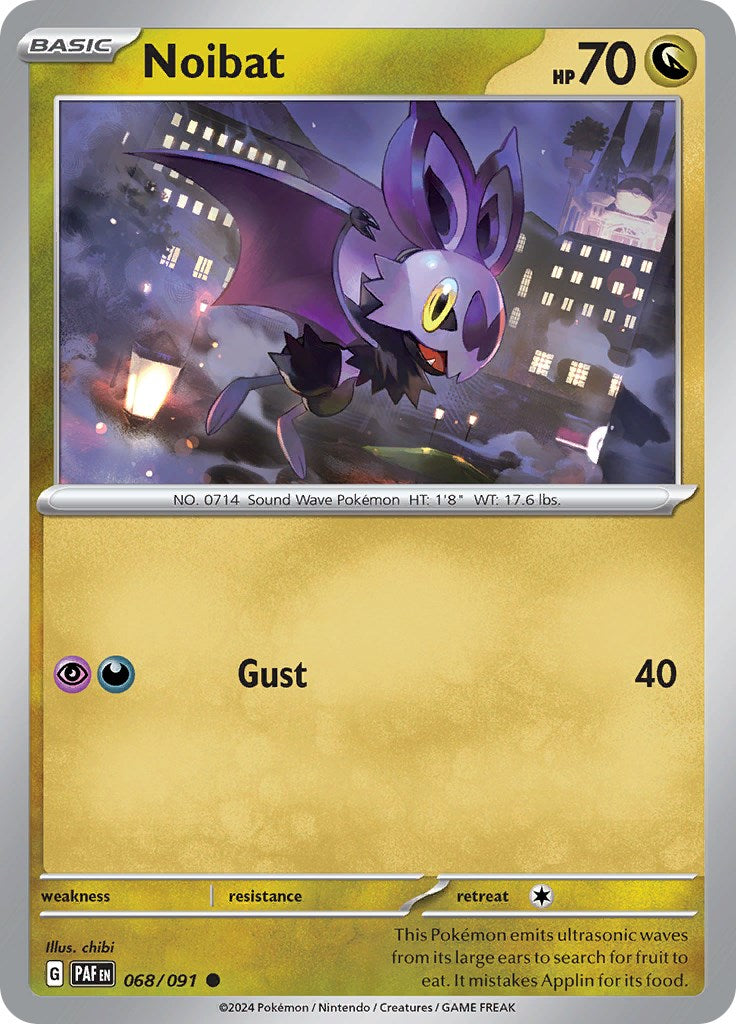 Noibat (068/091) [Scarlet & Violet: Paldean Fates] | Arkham Games and Comics