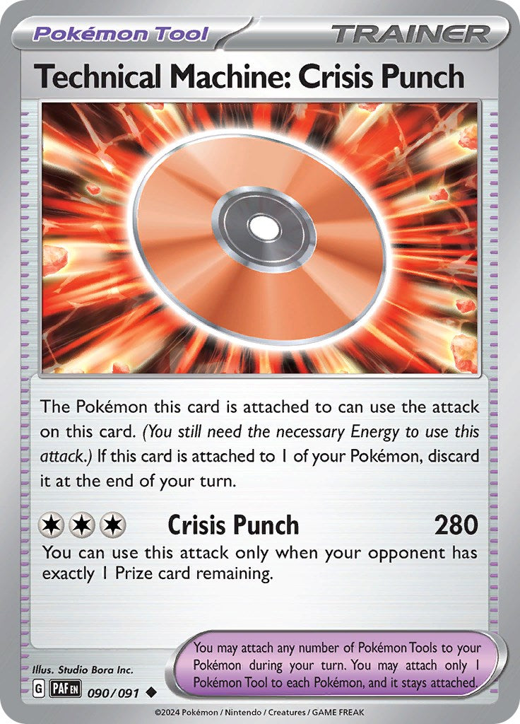 Technical Machine: Crisis Punch (090/091) [Scarlet & Violet: Paldean Fates] | Arkham Games and Comics