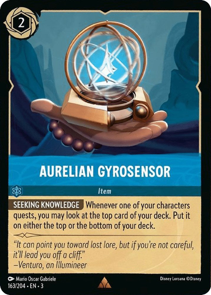Aurelian Gyrosensor (163/204) [Into the Inklands] | Arkham Games and Comics