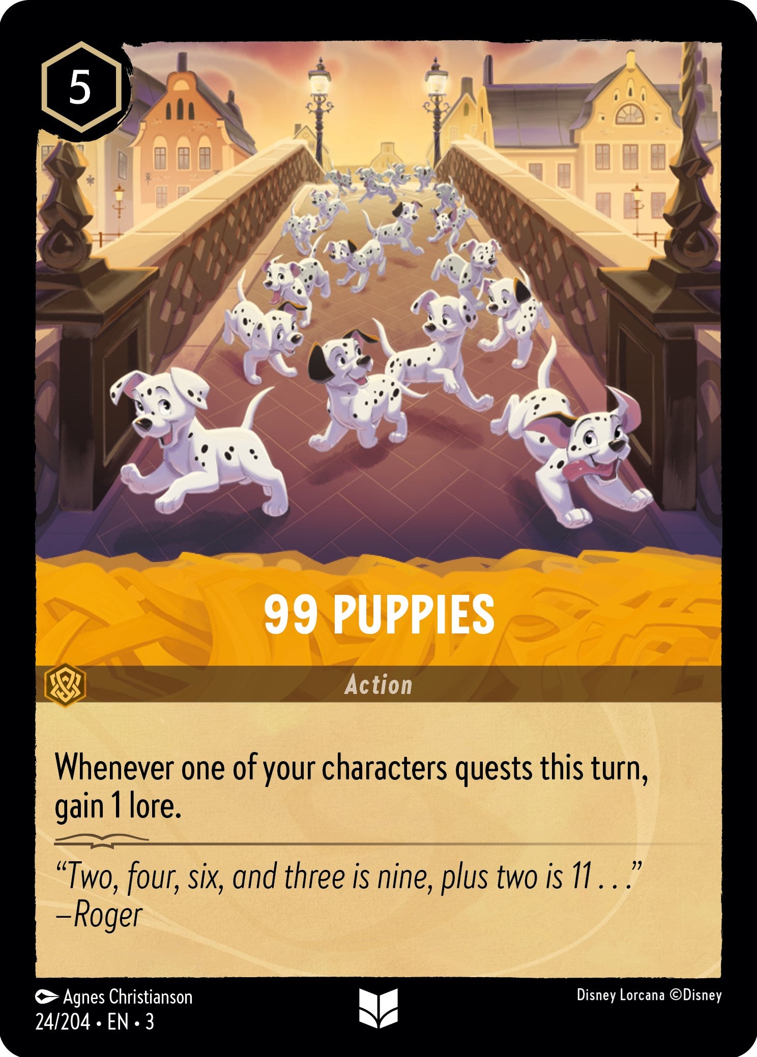 99 Puppies (24/204) [Into the Inklands] | Arkham Games and Comics