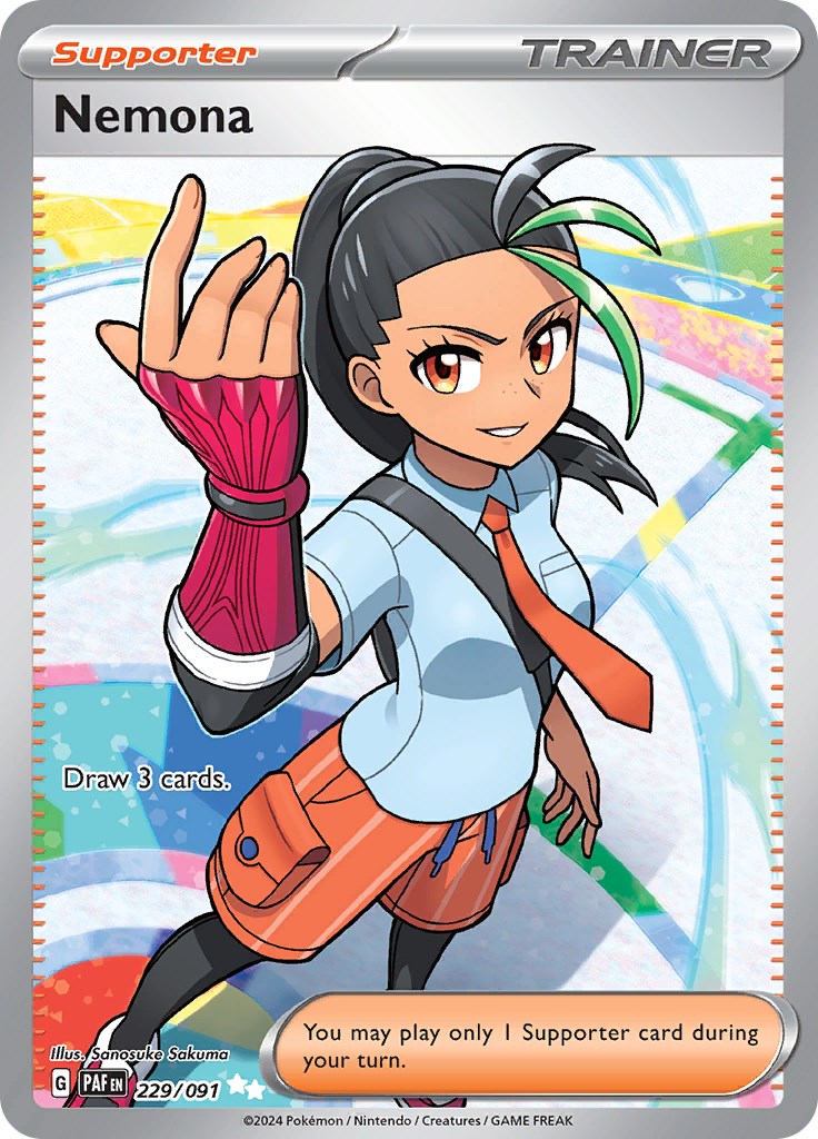 Nemona (229/091) [Scarlet & Violet: Paldean Fates] | Arkham Games and Comics
