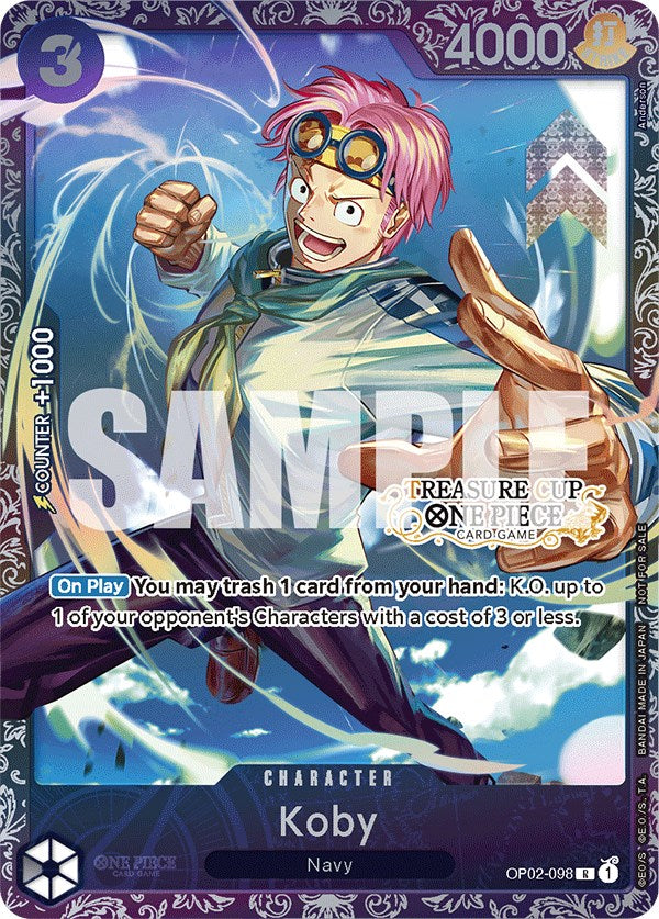 Koby (Treasure Cup) [One Piece Promotion Cards] | Arkham Games and Comics