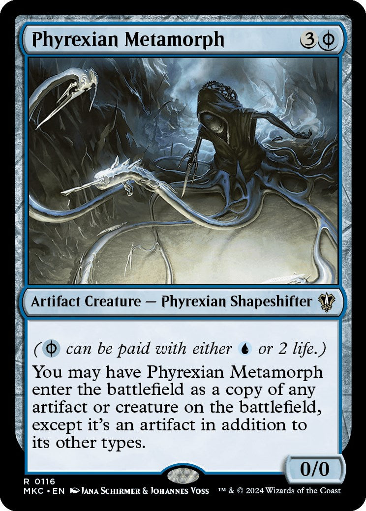 Phyrexian Metamorph [Murders at Karlov Manor Commander] | Arkham Games and Comics