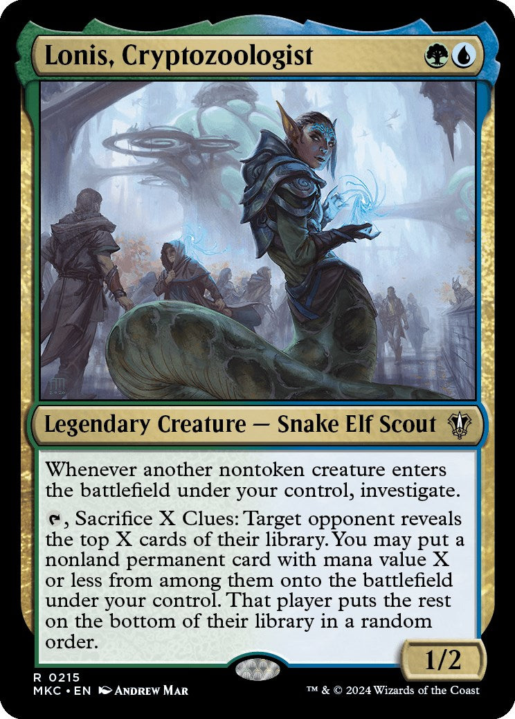 Lonis, Cryptozoologist [Murders at Karlov Manor Commander] | Arkham Games and Comics