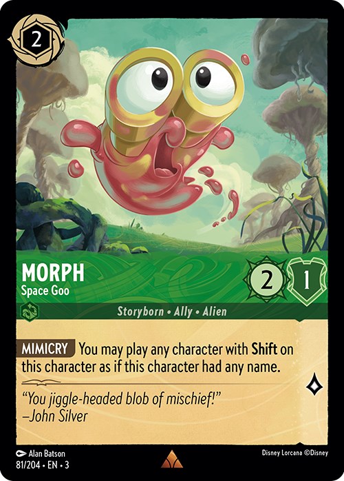 Morph - Space Goo (81/204) [Into the Inklands] | Arkham Games and Comics